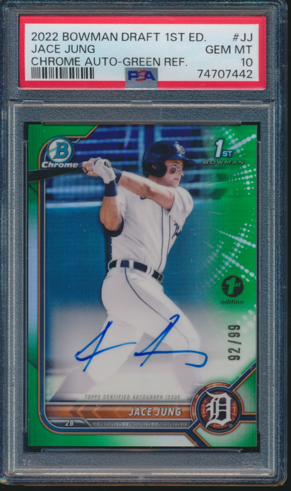 Josh Jung bowman 1st 25枚限定　PSA10 Josh Jung bowman 1st 25枚限定 PSA10