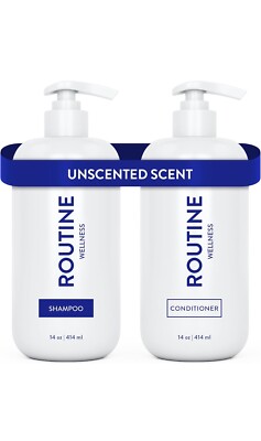 Shampoo and Conditioner Set for Stronger Hair - Biotin | Color Safe | Sulfate-Fr