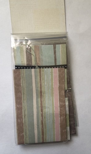 K & COMPANY Studio K MEADOW Scrapbook POCKETS & TAGS NEW Embellishment Crafts