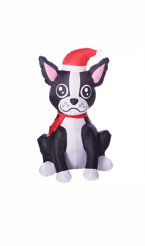 ??Holiday Time 3.5 ft Tall Unicorn, Panda & Terrier Inflatables ??Incl All 3??