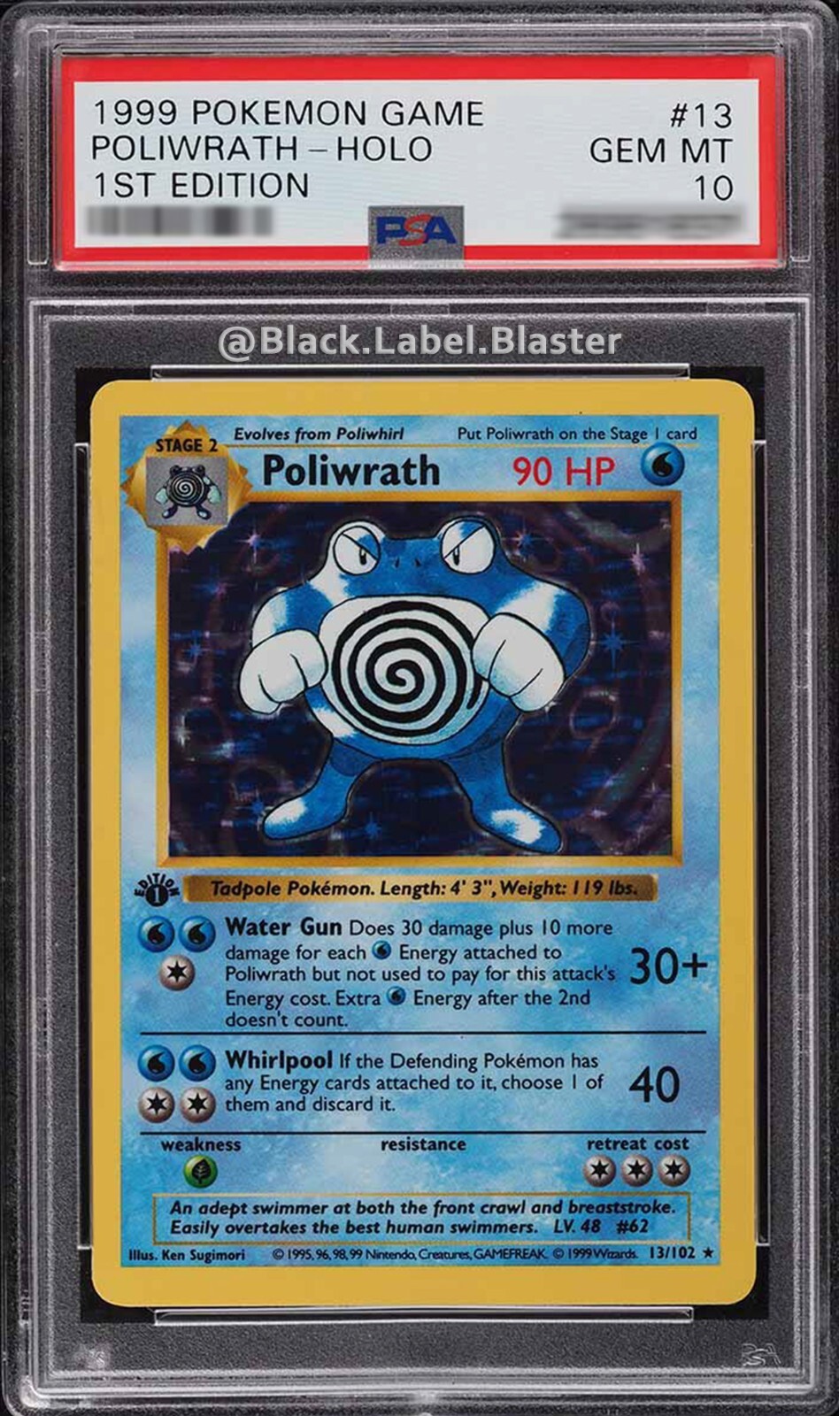 ポケモンカードゲーム Pokemon TCG Base 1st Edition Poliwrath Poliwrath [1st Edition] #13 Prices | Pokemon Base Set