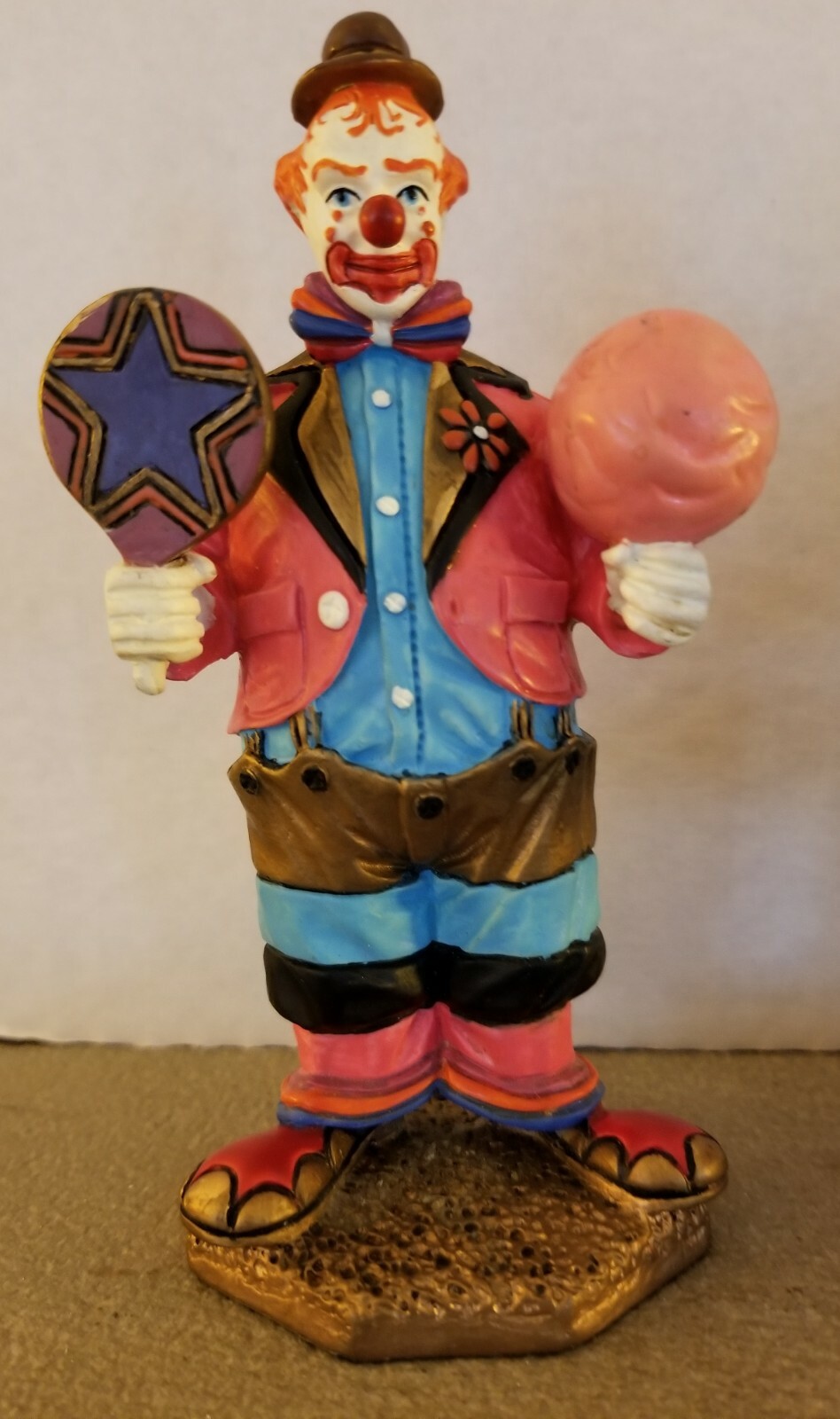 Lot of 6 Princeton Gallery Clown Figurines