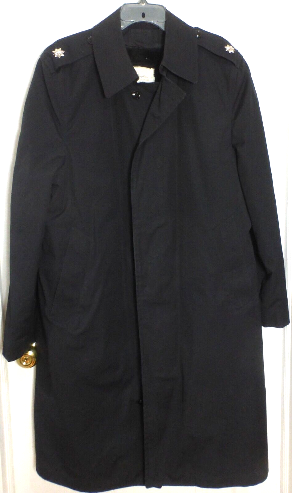 Vintage U.S. Military All Weather Coat w/Lining & Rank Vintage U.S. Military All Weather Coat w/Lining & Rank