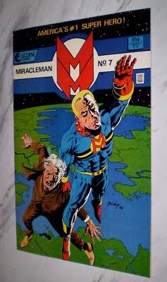 Miracleman #7 NM 9.4 White pages 1986 Eclipse #kellyssuperheroes