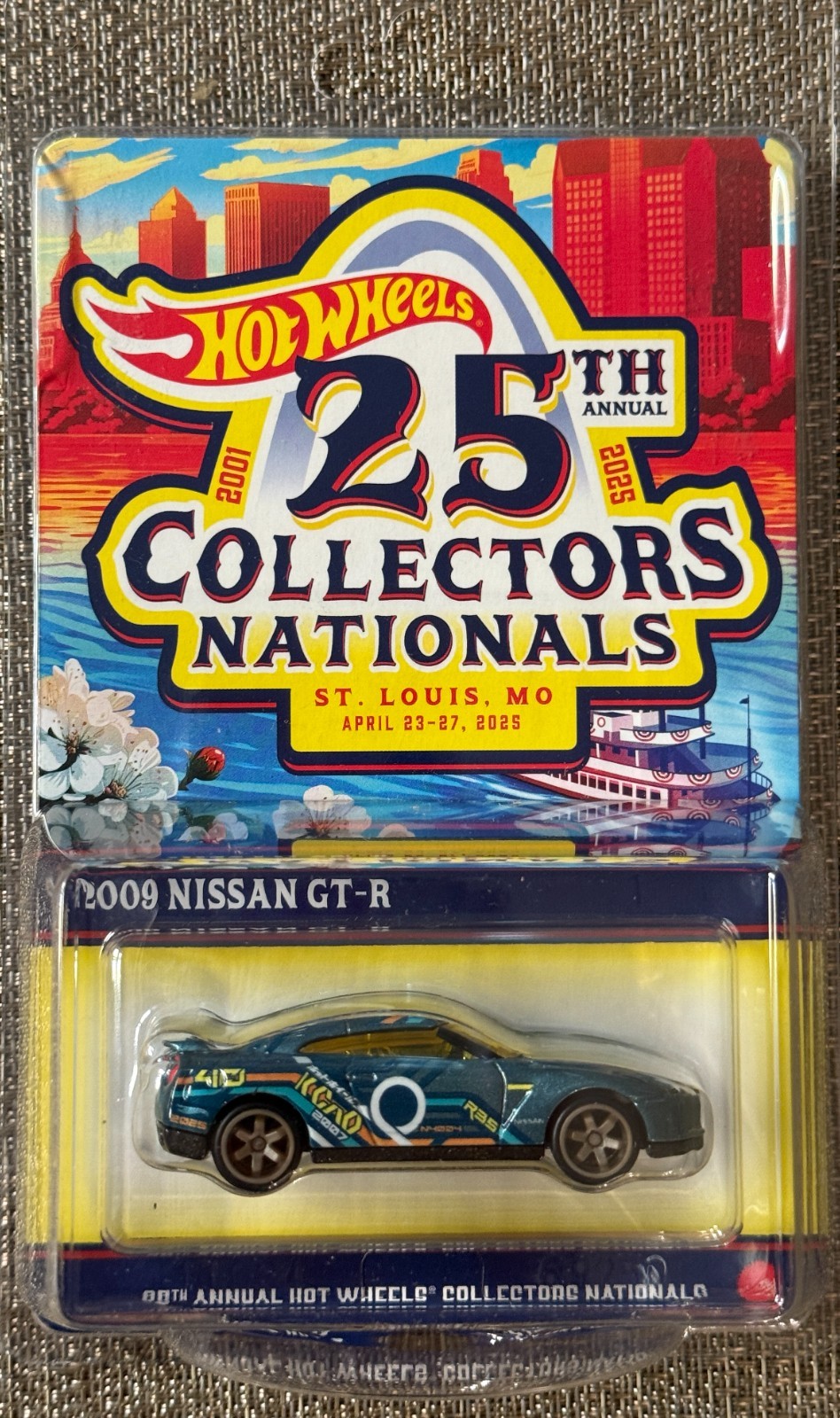 ホットウィール　COLLECTORS NATIONALS GT-R 2025 Hot Wheels 25th Annual Collectors Nationals 2009 Nissan