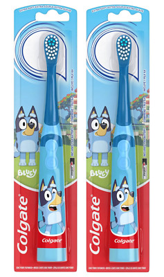 Colgate Kids' Bluey Battery Powered Toothbrush - Extra Soft (pack of 2)