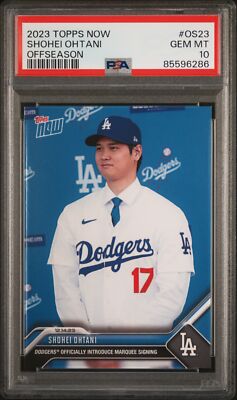 Shohei Ohtani 2023 Topps Now Offseason Baseball Card #OS23