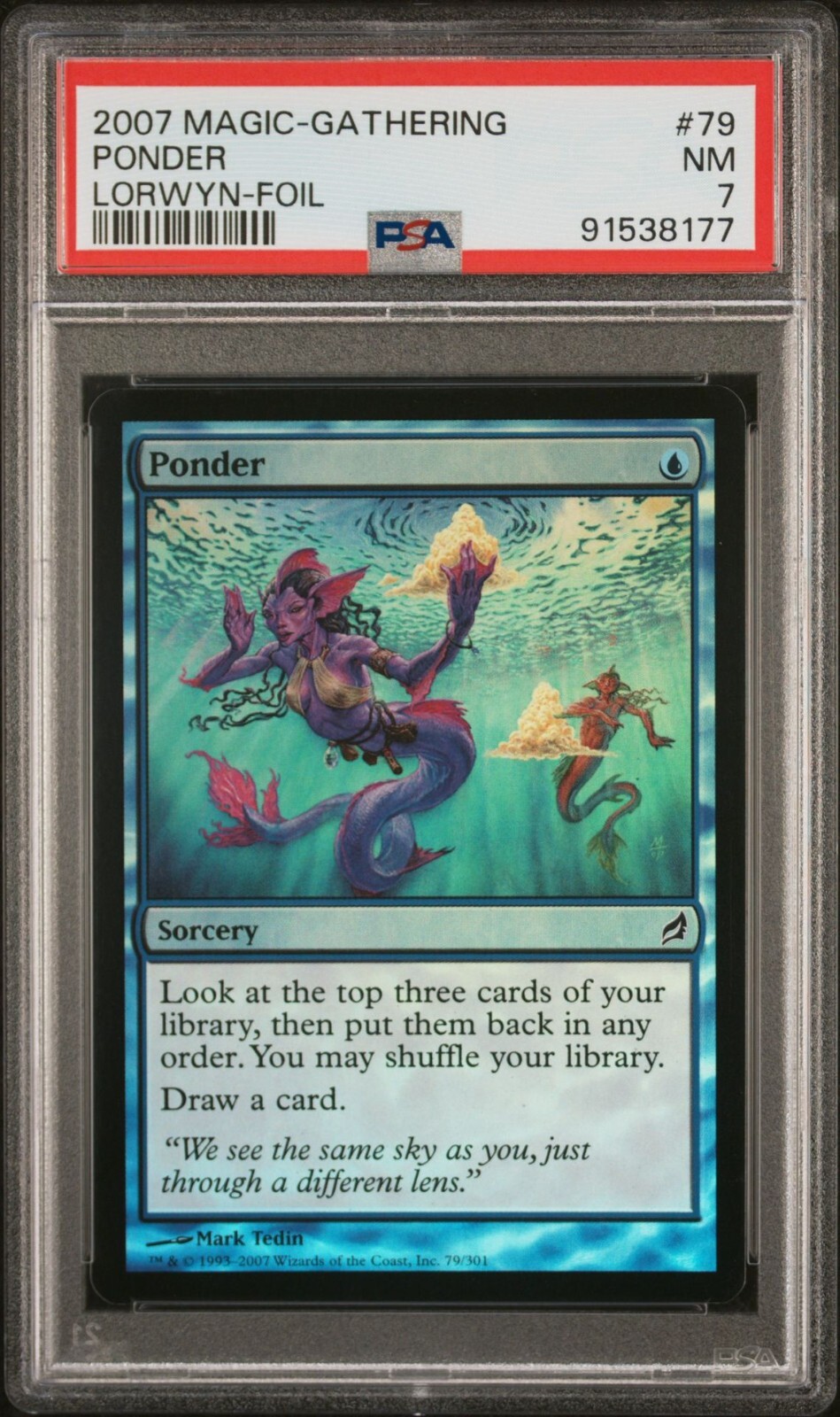MTG　繁殖池　(DIS) 日本語　foil　PSA7　NM Foil】《繁殖池/Breeding Pool》[DIS] 土地R | 日本最大級 MTG