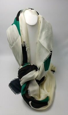 NWT Echo Richard Allan cashmere blend  Scarf   square 50'' R30