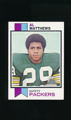 1973 Topps #143 Al Matthews * Safety * Green Bay Packers * EX-MT/NM *