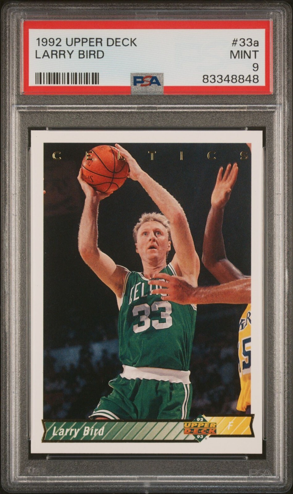 1992 Upper Deck LARRY BIRD #33A Graded PSA 9 | eBay