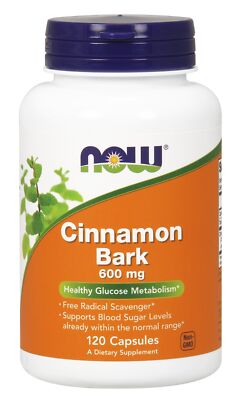 Кора корицы Now Foods 600 мг 120 капсул
