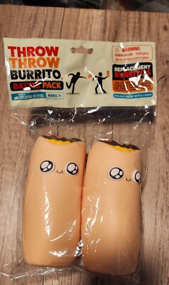 Throw Throw Burrito Battle Pack Replacement Burritos New NIP Game Components