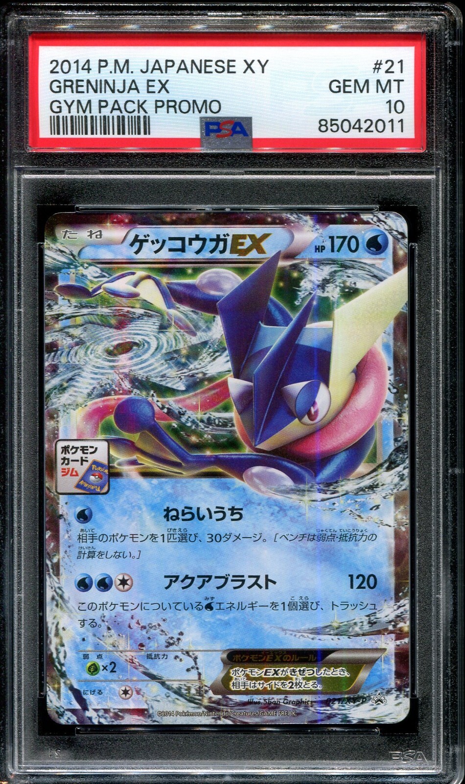 ゲッコウガEX SAR プロモ フランス版 最安値】 ゲッコウガEX SAR プロモ フランス版