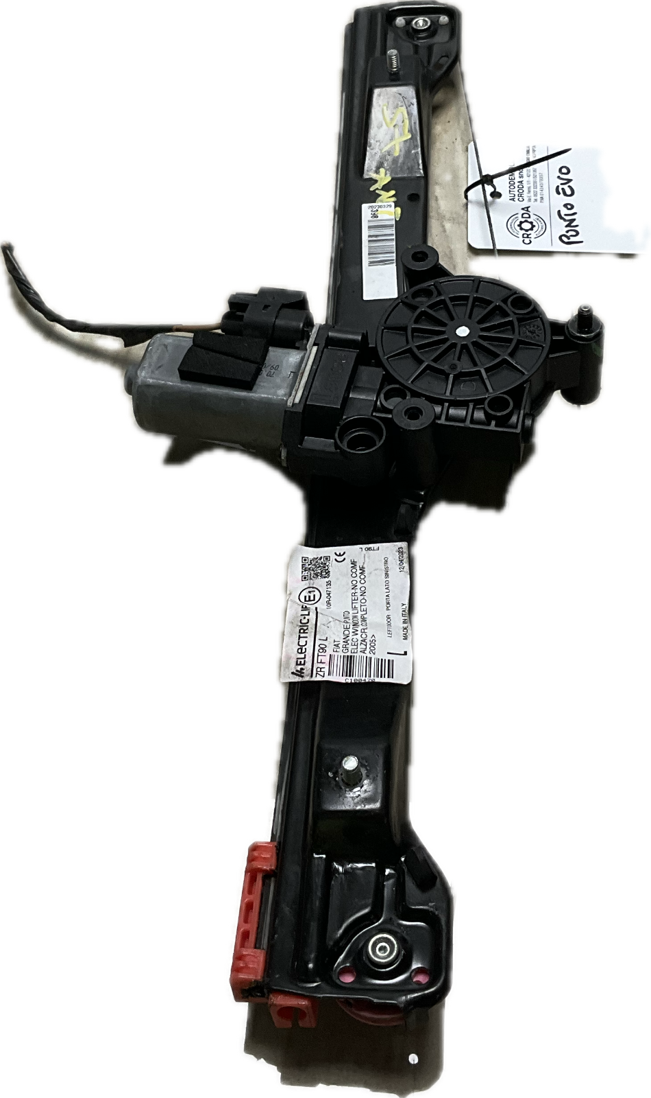 Alzavetro alzacristalli anteriore sinistro FIAT PUNTO EVO GRANDE PUNTO dal 2005