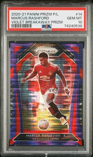 Panini Marcus Rashford PSA 10 125枚限定カード Panini Marcus Rashford PSA 10 125枚限定カード