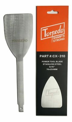 TORPEDO Windshield Removal Tool Express Auto Glass Cut Out Blade Tool 3'' X 10''