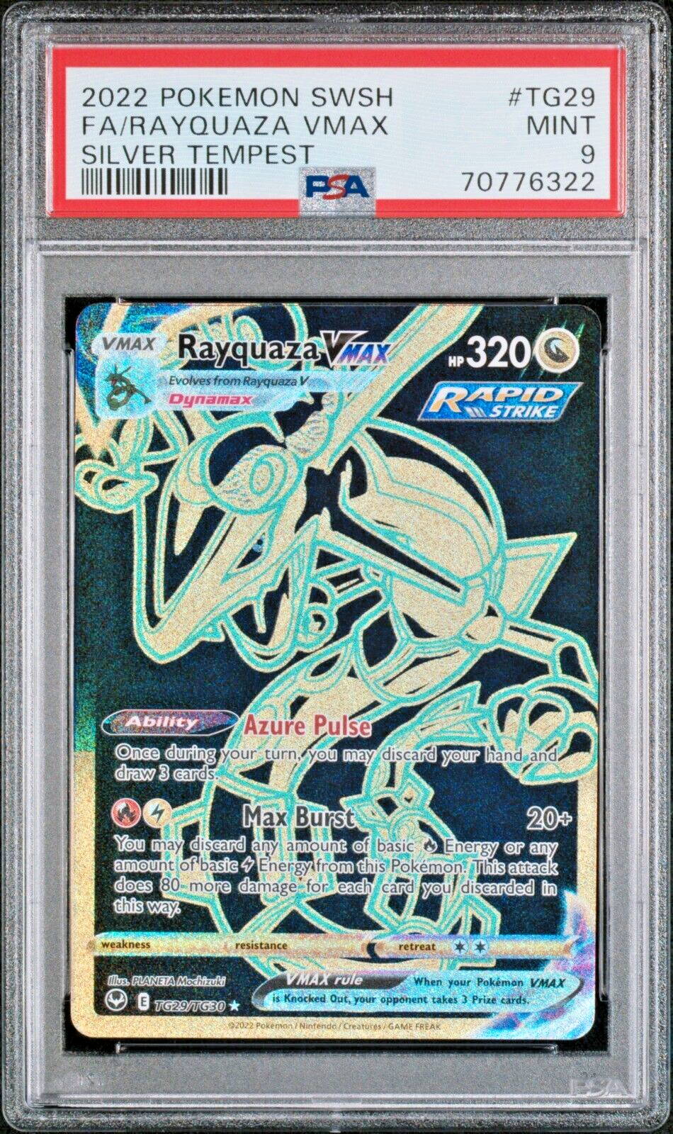 エーフィVMAX sa PSA9 Pokemon Card Game/[SP4] VMAX Special Set Eevee Heroes]Espeon