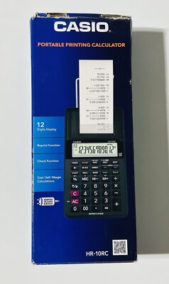 Casio HR-10RC Printing Calculator