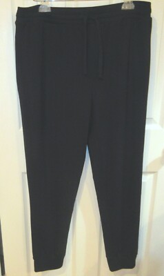 Mens FRESH CLEAN THREADS~DAY OFF Black JOGGER PANTS size 2XL XXL~NEW