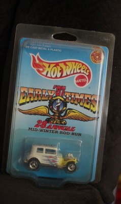 HOT WHEELS '97 EARLY TIMES 28TH ANNUAL MID WINTER ROD RUN '32 FORD W/ PROTECTO