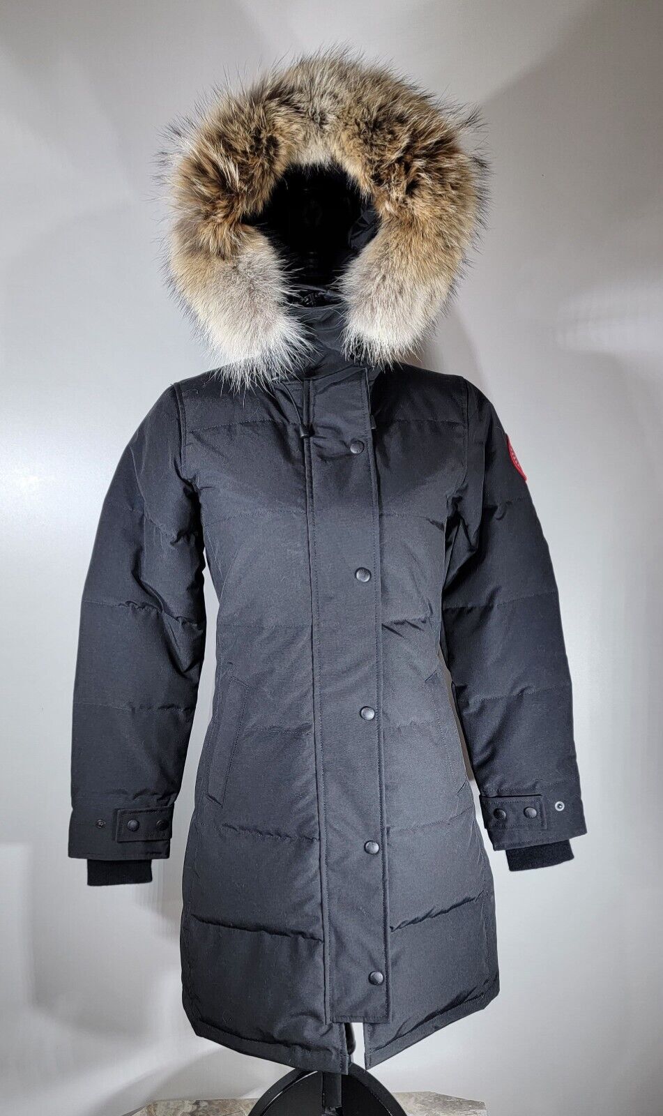 Canada Goose Shelburne Parka, Black 3802L, Womens Size 2X Canada Goose Shelburne Parka, Black 3802L, Womens Size 2X