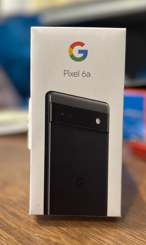 NEW Straight Talk Google Pixel 6A 128GB 6GB RAM Black Prepaid Smartphone