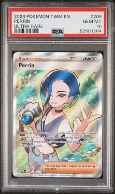 ポケモンカードゲーム Perrin & HisuianGrowlithe psa10 PSA10 Perrin SAR 092/066 Hisuian Growlithe AR 075/066