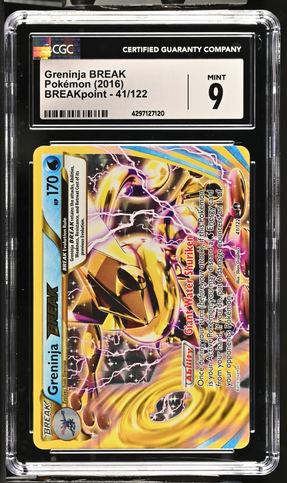 PSA10 ゲッコウガBREAK Greninja PSA10 ゲッコウガBREAK Greninja PSA10鑑定済〕ゲッコウガBREAK