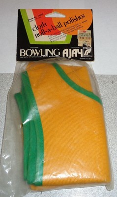 Vintage Cloth Roll-a-Ball Bowling Polisher New in Package