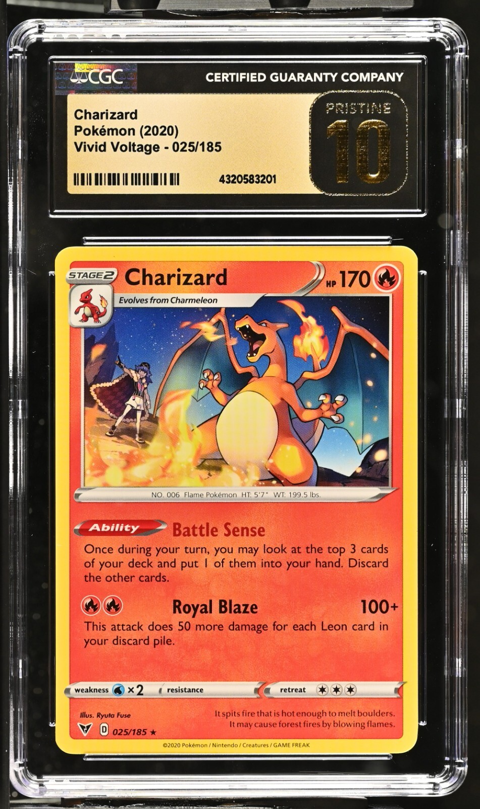 CG WORLD 10冊 BGS 10 Black Label Pokemon Card Charizard VMAX Shiny Star V