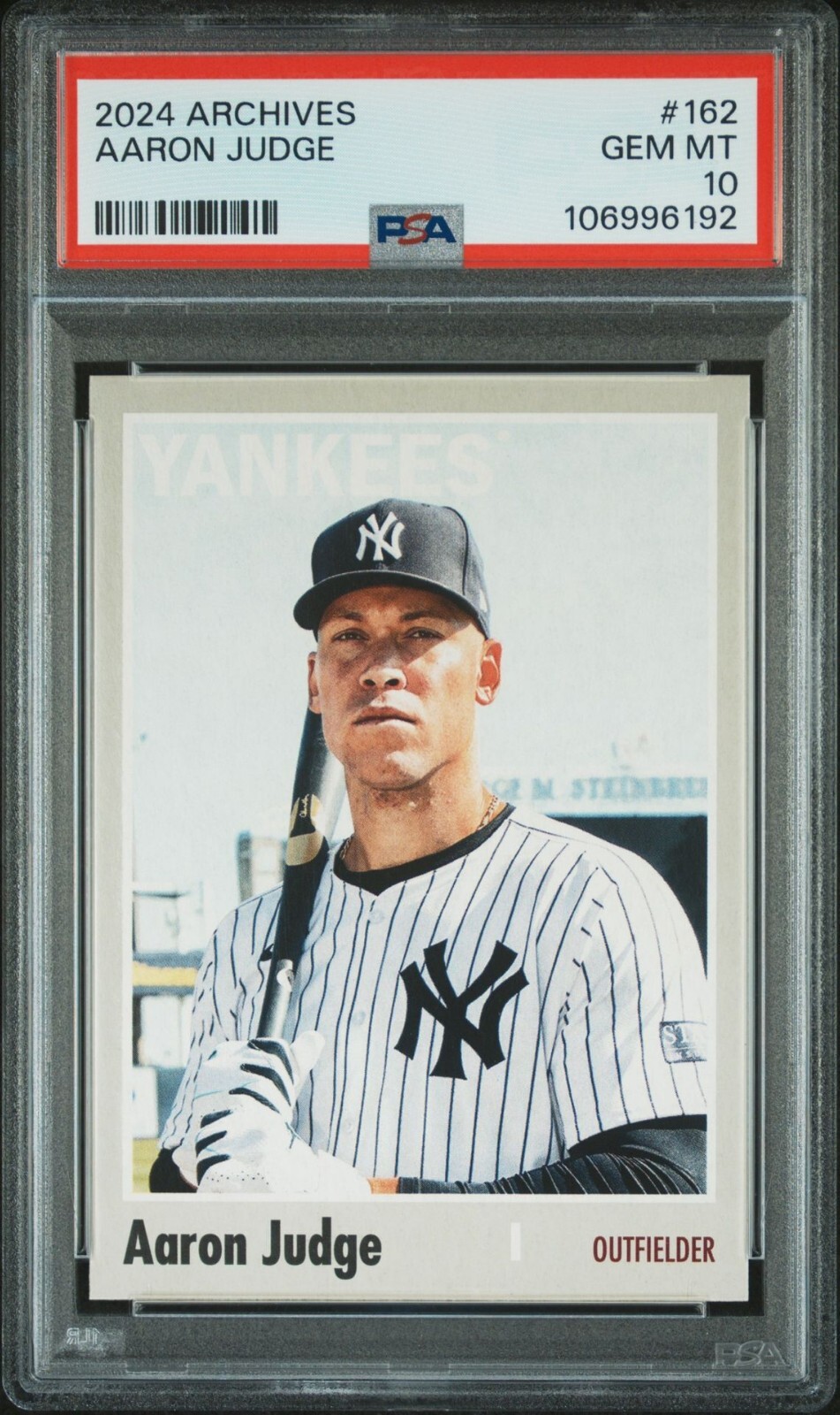 2024 Topps Archives 王建民 Auto /10 2024 Topps Archives 王建民 Auto /10
