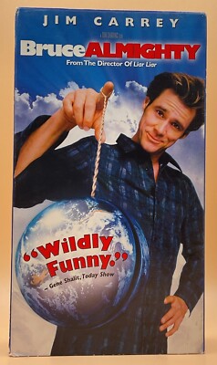 Bruce Almighty VHS 2003 Jim Carrey **Buy 2 Get 1 Free**