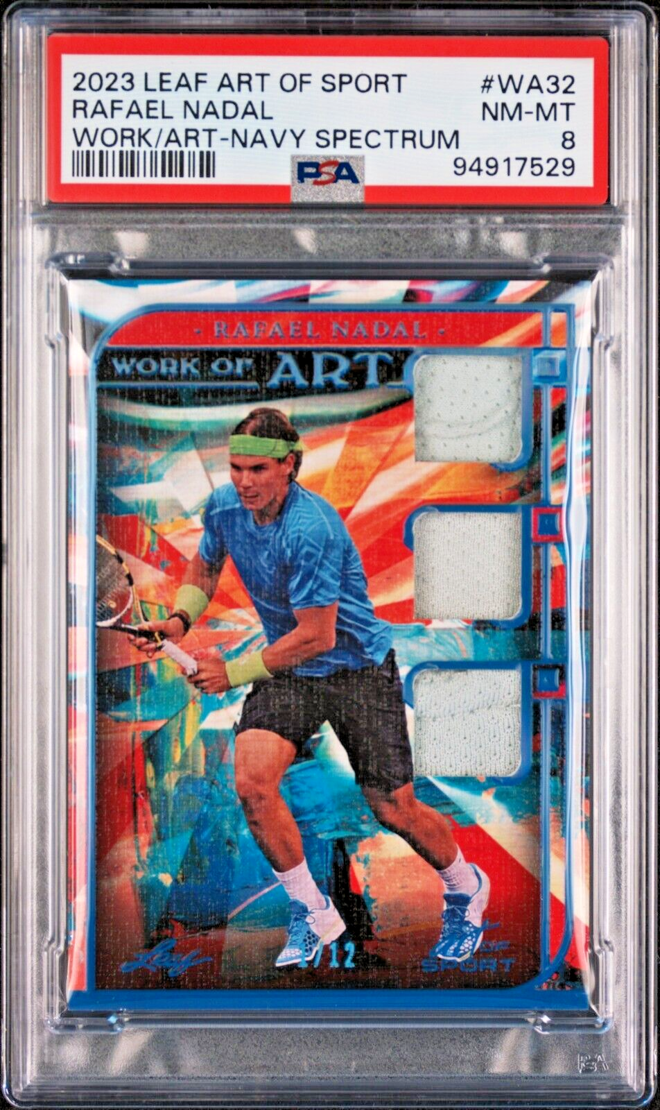 2023 Leaf Art of Sports ナダル カリー ペレス トリプル 直筆サイン