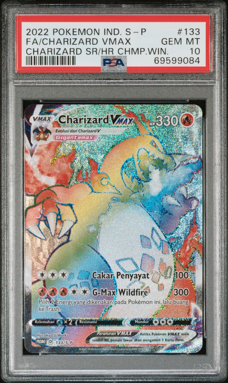 【PSA鑑定済み】Charizard Vmax GEM MINT 10【ポケカ】 Charizard VMAX SV107 PSA 10 - Shining Fate SV108/SV122 GEM