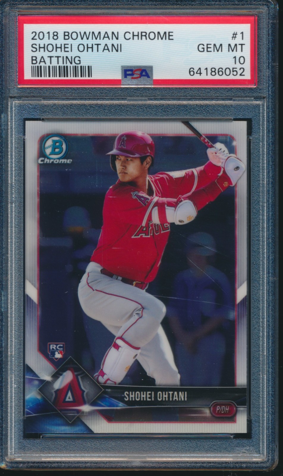【大谷翔平 RC PSA10】2018 Bowman Shohei Ohtani Shohei Ohtani 2018 Bowman Rookie Card PSA 10 GEM MT #49