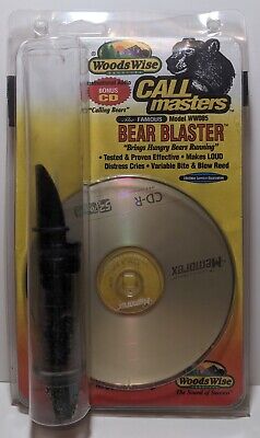 Woods Wise Call Masters Game Call Famous BEAR BLASTER w/ CD 