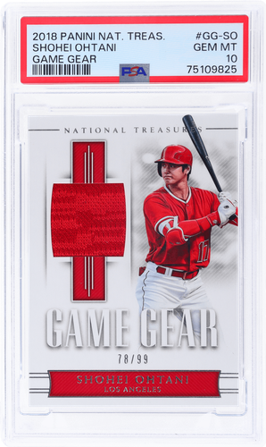 ゲームセンター・ゲームカード 2018 Shohei Ohtani  Topps PSA 10 2018 Topps Update Shohei Ohtani rookie card US1 PSA 10 GEM