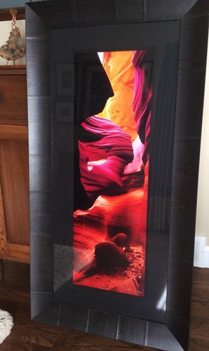 Peter Lik Divine Temple-100cm with Olive Wood Frame