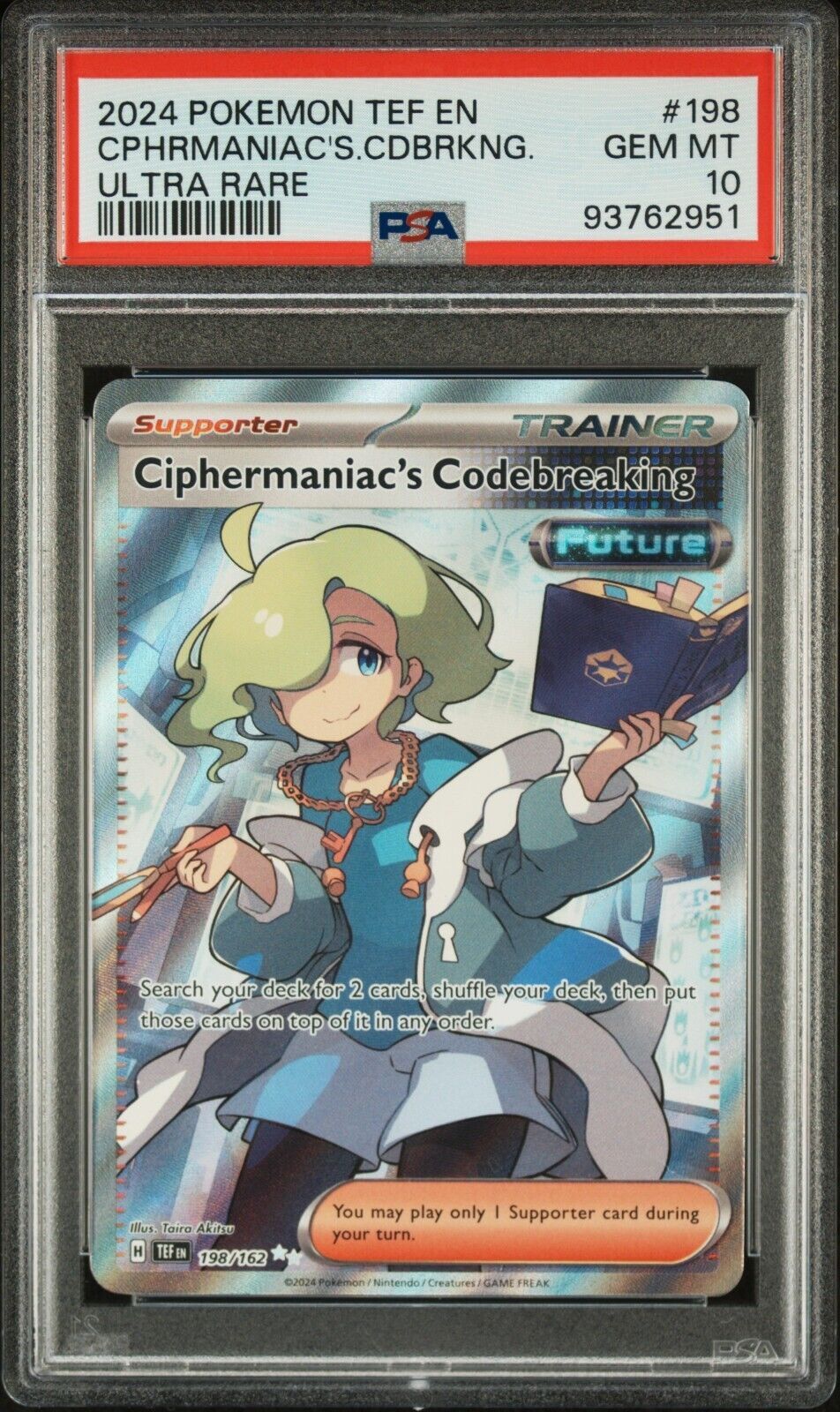 2024 Pokemon Temporal Forces Ciphermaniac's Codebreaking 2024 Pokemon Temporal Forces Ciphermaniac's Codebreaking