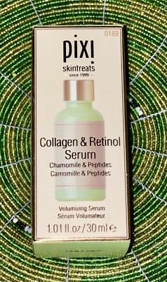 Pixi Skintreats Collagen & Retinol with Chamomile & Peptides Volumizing Serum