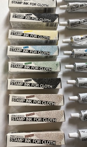 10 Tubes Riso Gocco Printmaking Ink For Cloth Screenprinting Inks