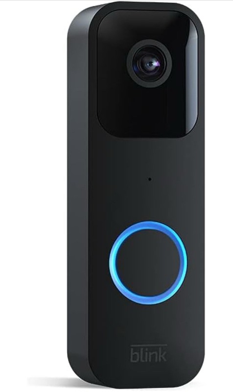 Blink Video Doorbell (Best model), Two-way audio, HDvideo, motion alerts