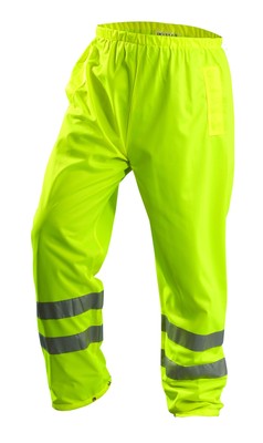 LUX-TENBR-YXL Class E Premium Breathable Solid Rain Pants, X-Large, Yellow