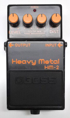 BOSS HM-2 Heavy Metal Guitar Effects Pedal MIJ #701 DHL Express or EMS