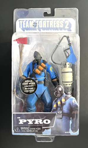 NECA Team Fortress2 パイロ Team Fortress 2 - BLU Pyro NECA Figure - Unopened and