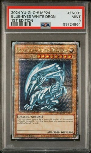 psa9 青眼の白龍 レリーフ SPELL OF MASK Yugioh OCG Blue Eyes White Dragon Ultimate Spell of Mask SM
