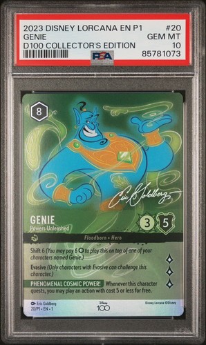 その他 PSA10Disney Lorcana Genie #209 811 PSA10Disney Lorcana Genie #209 811 - メルカリ