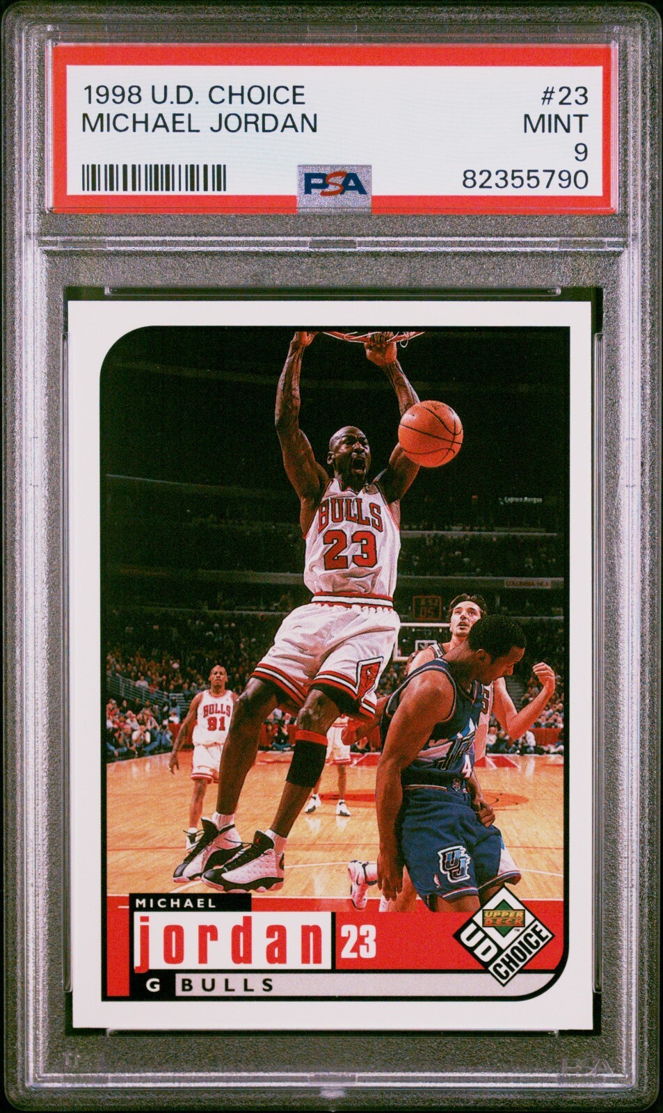 1999 UD NBA MICHAEL JORDAN PSA9 ジョーダン 1999 Upper Deck Athlete Of The Century Michael Jordan #26