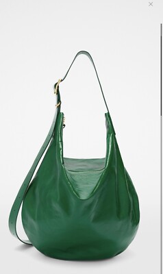 JIL SANDER MOON BAG IN FORREST GREEN COLOR